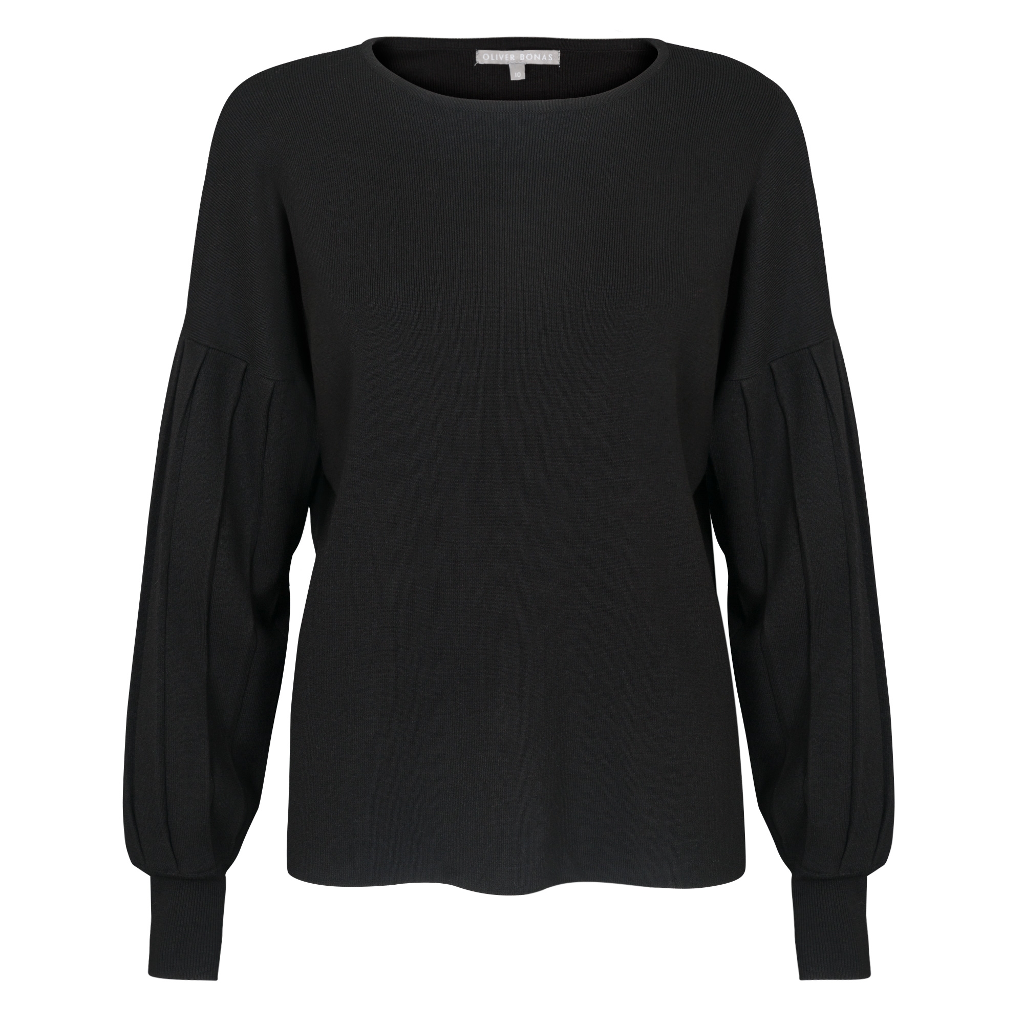 Curve Balloon Sleeve Jumper Oliver Bonas