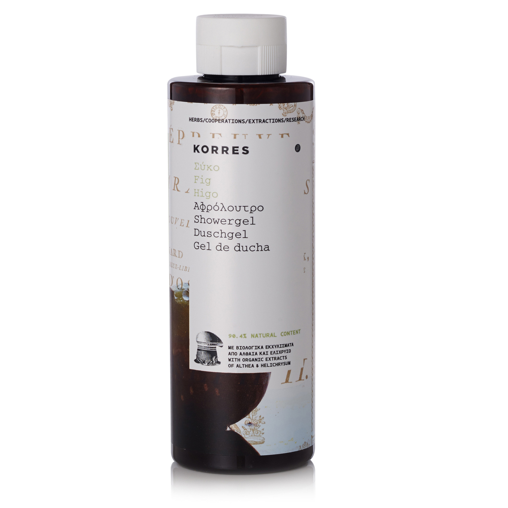 Korres Fig Shower Gel Oliver Bonas