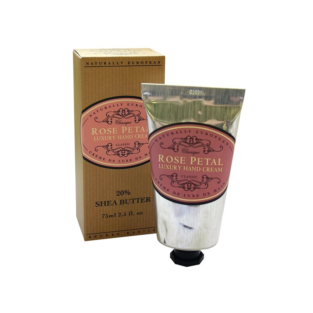 Naturally European Rose Petal Luxury Hand Cream Oliver Bonas US