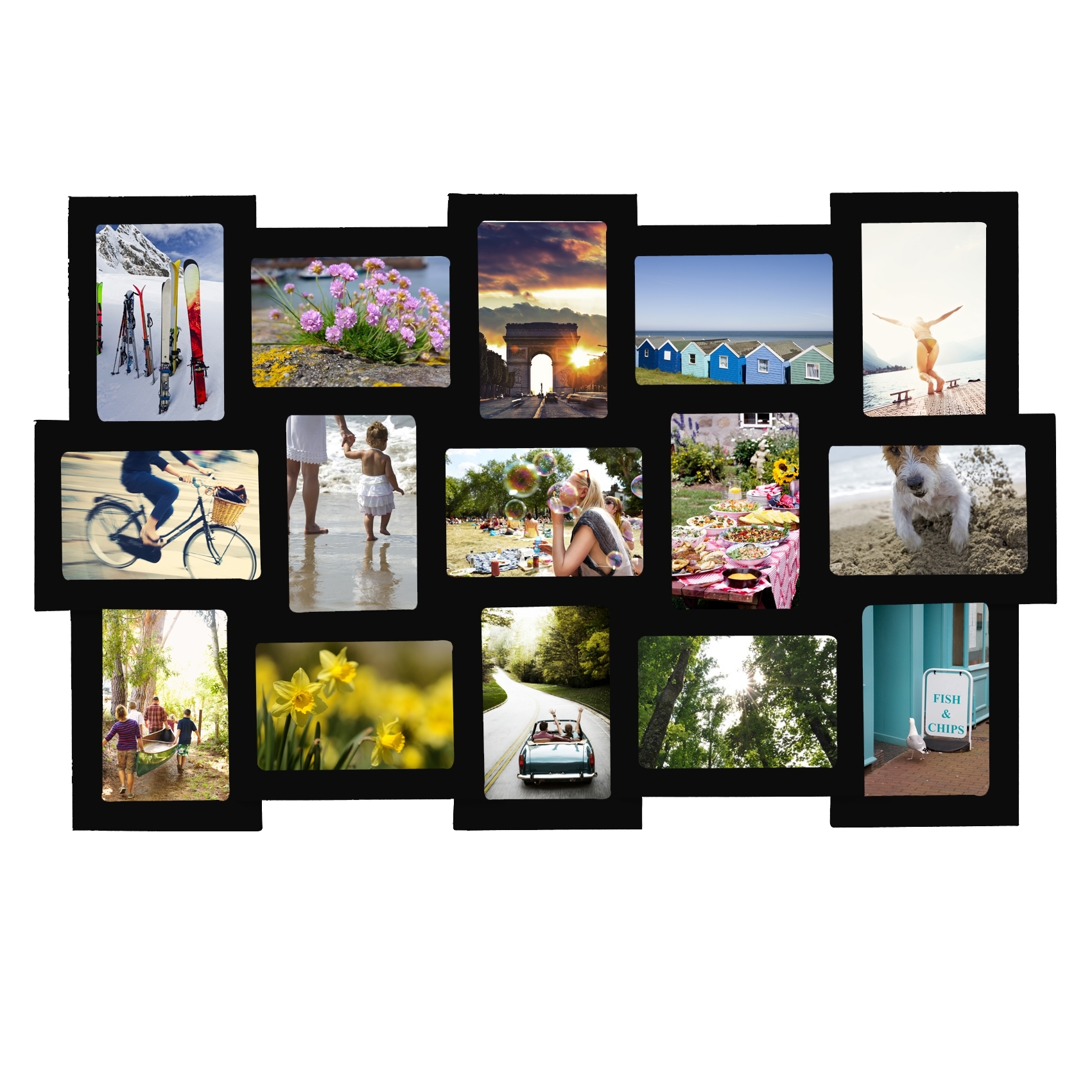 Rubix 15 Picture Multi Wall Frame Oliver Bonas