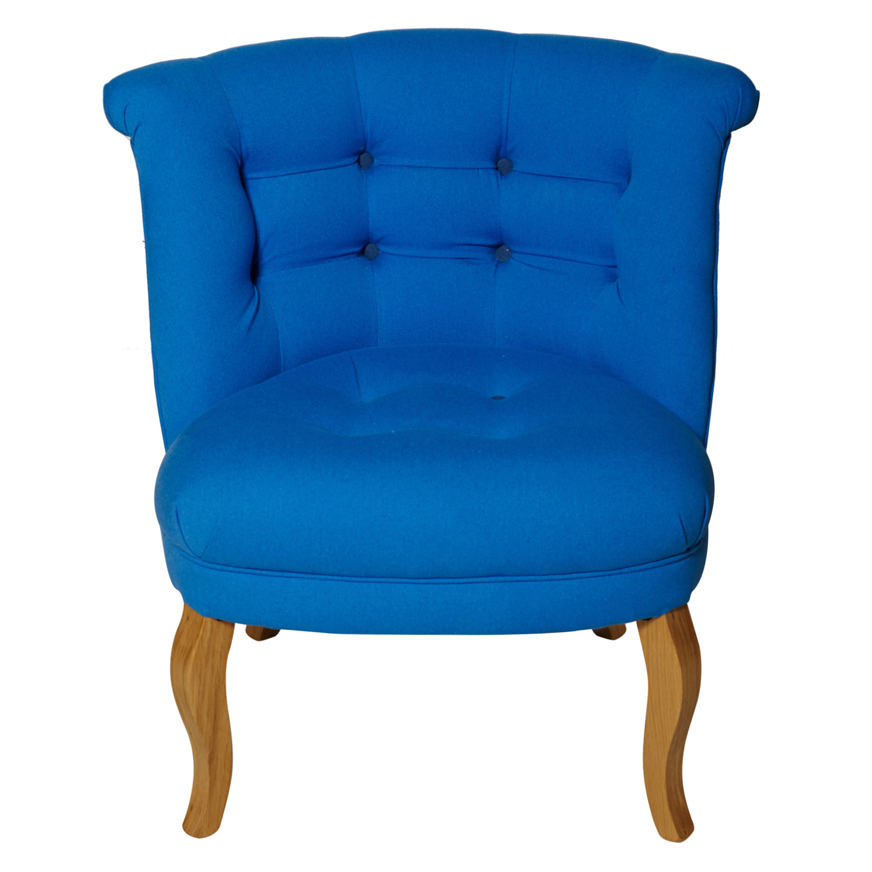 Cobalt Blue Cotton Tub Chair Oliver Bonas