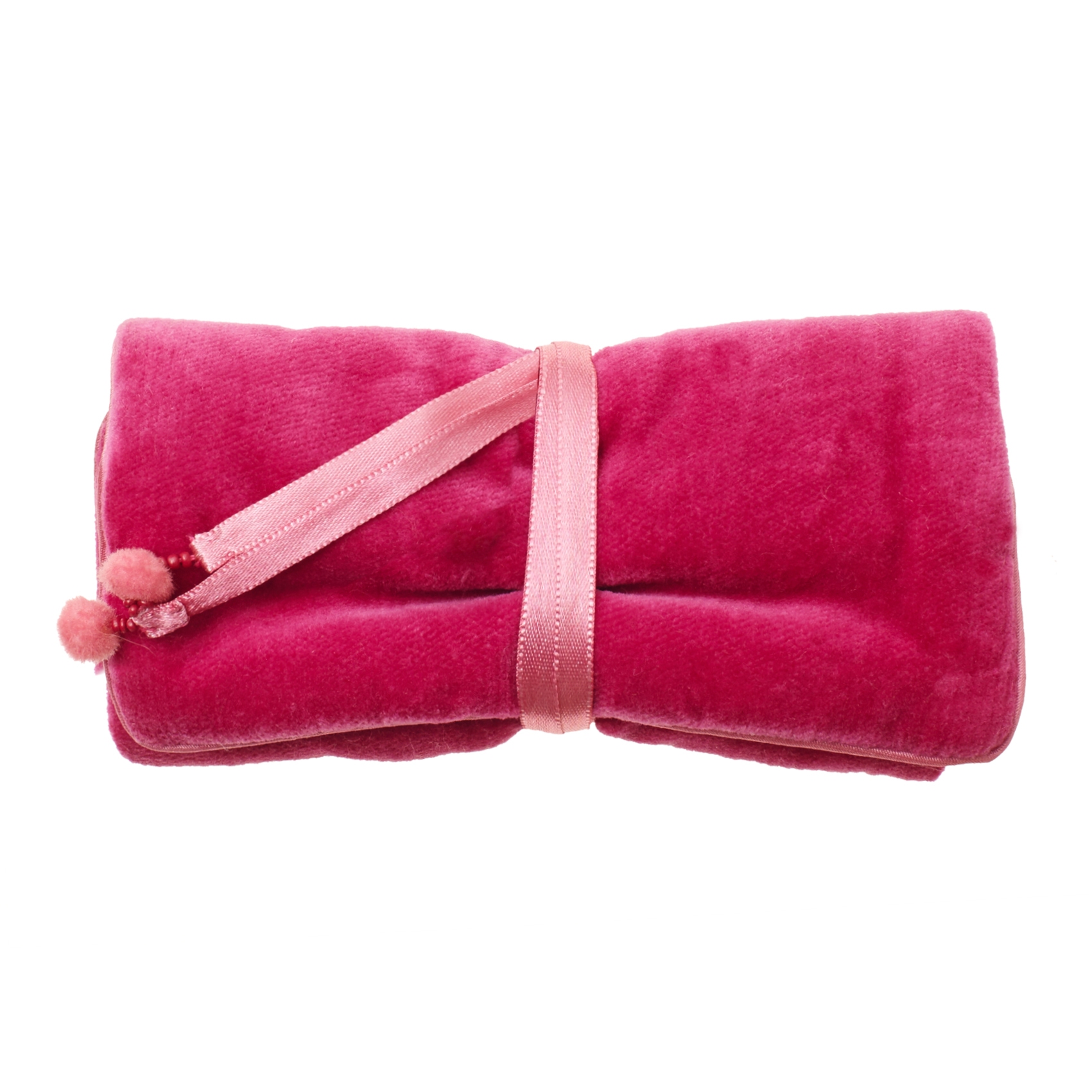 Velvet Two Tone Jewellery Roll Oliver Bonas