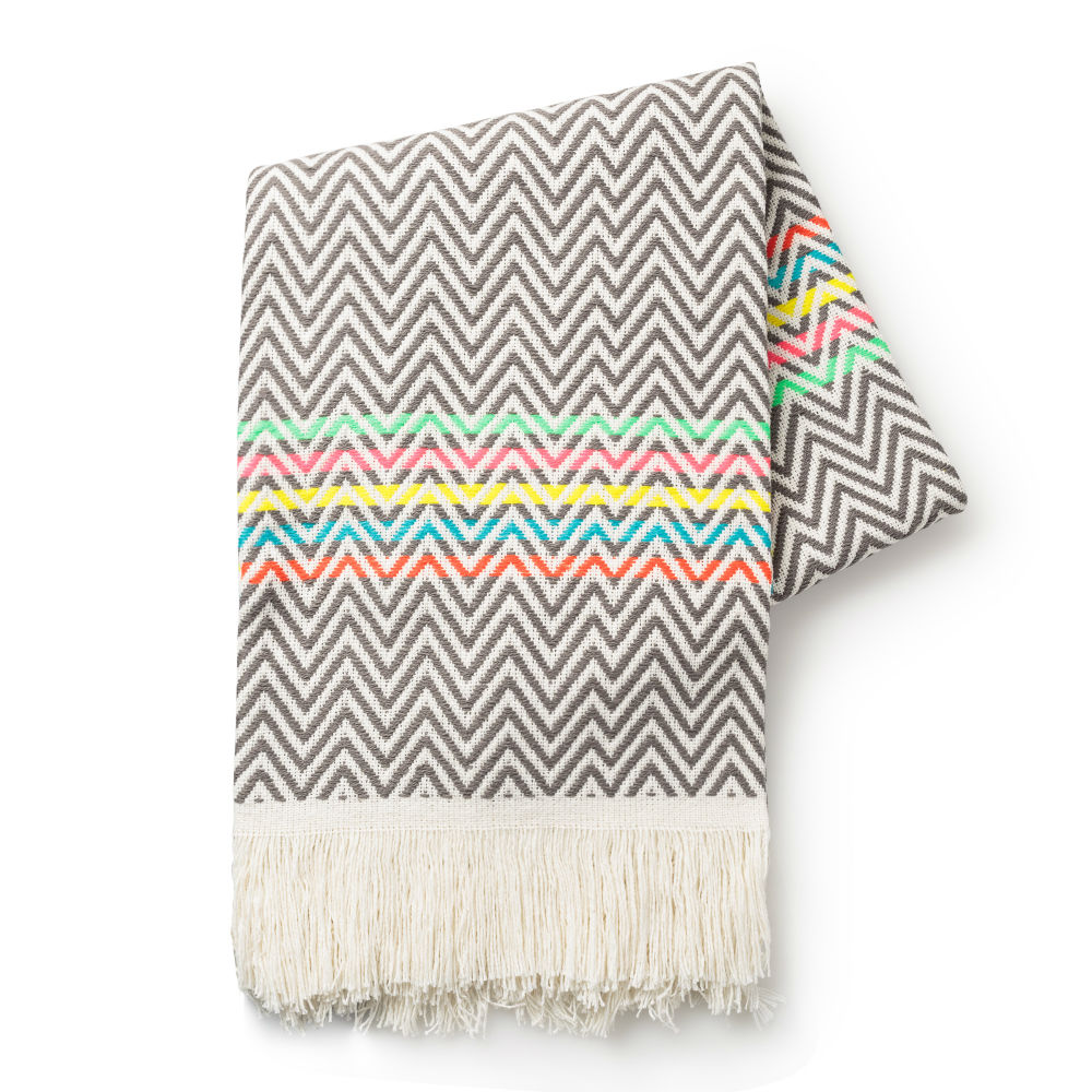 Chevron Throw Oliver Bonas