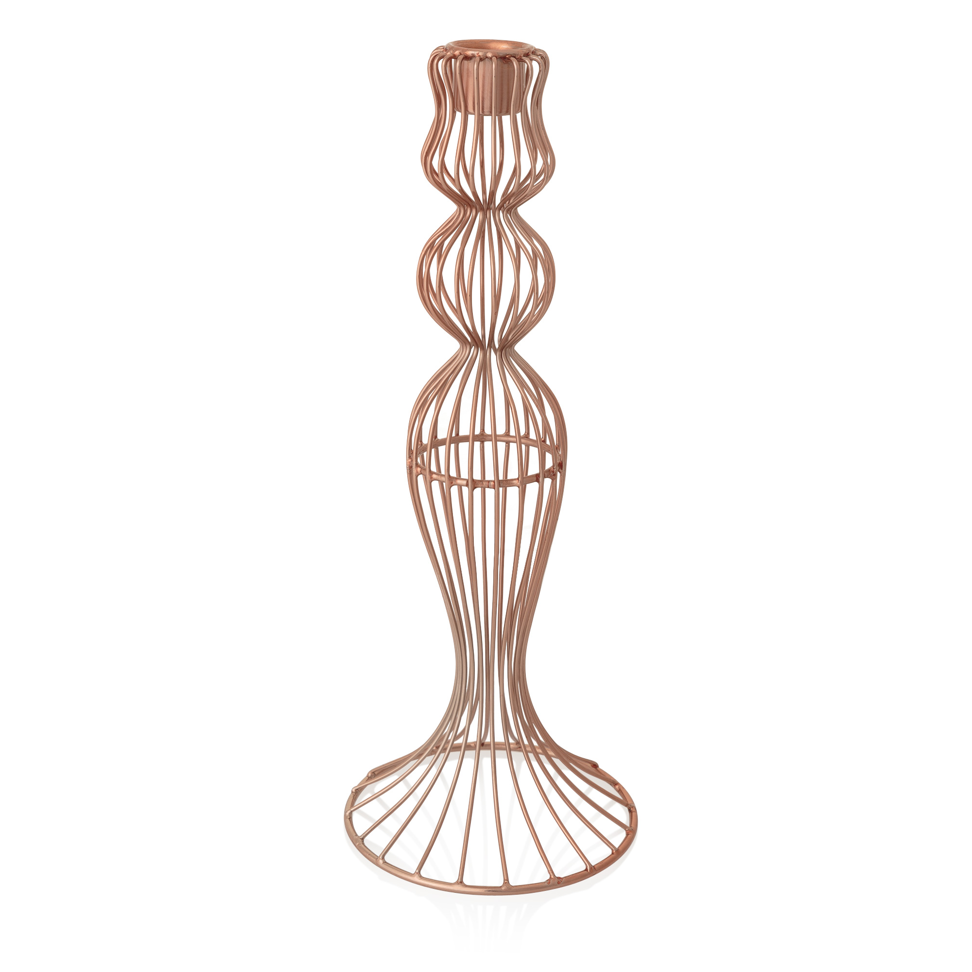 Copper Wire Candle Holder Oliver Bonas US