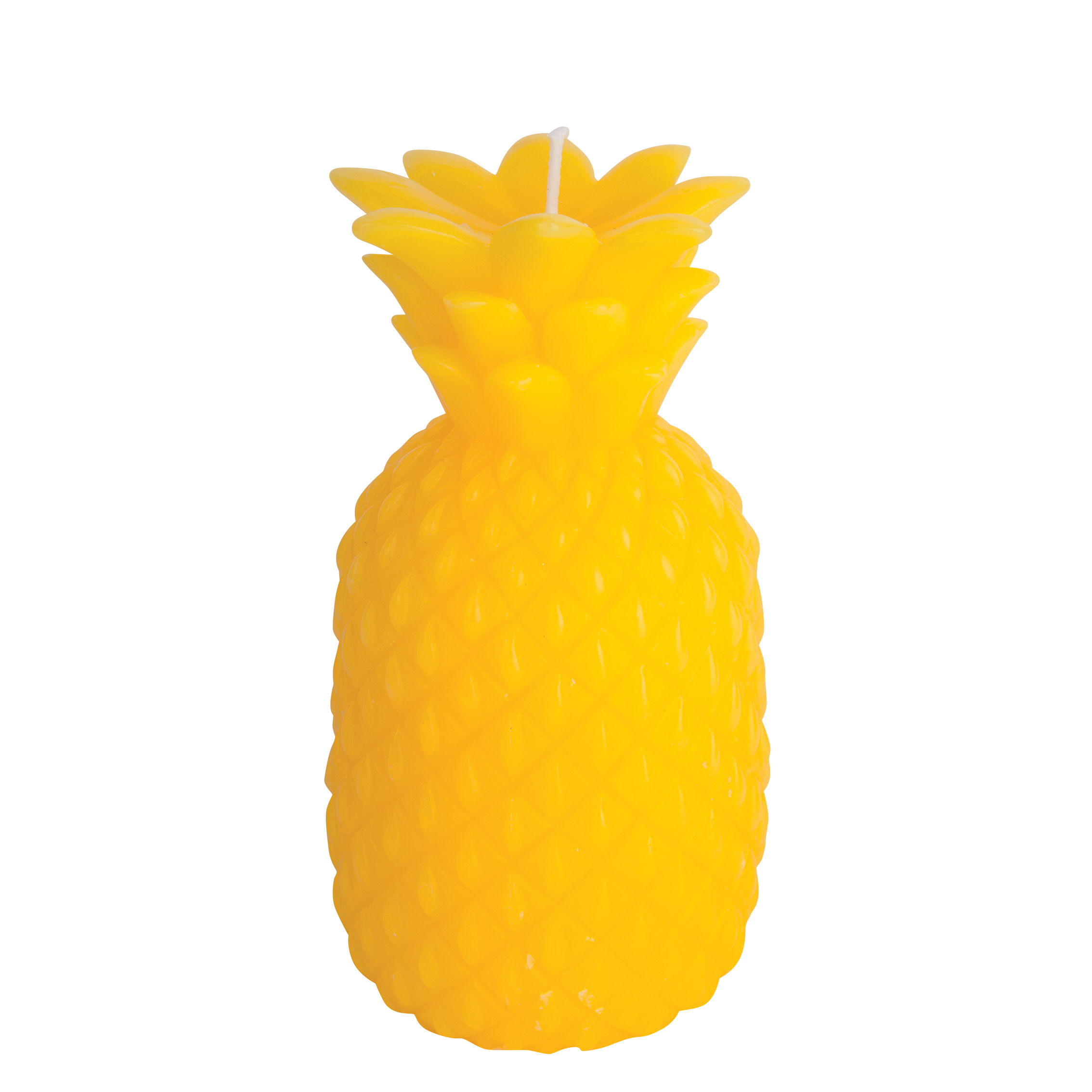 Yellow Pineapple Candle Oliver Bonas