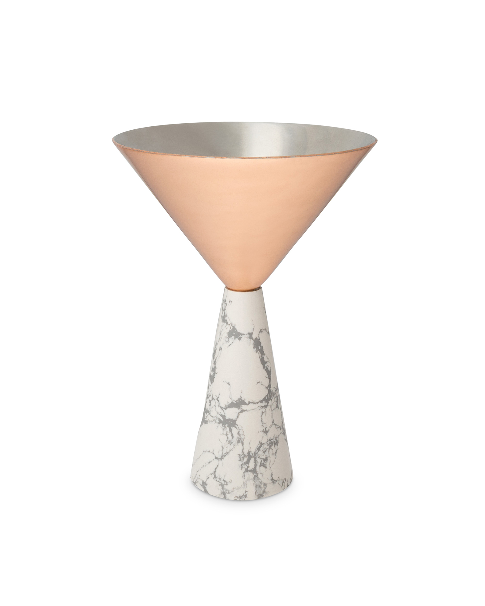 Cocktail Metallic Copper Martini Glass Oliver Bonas US