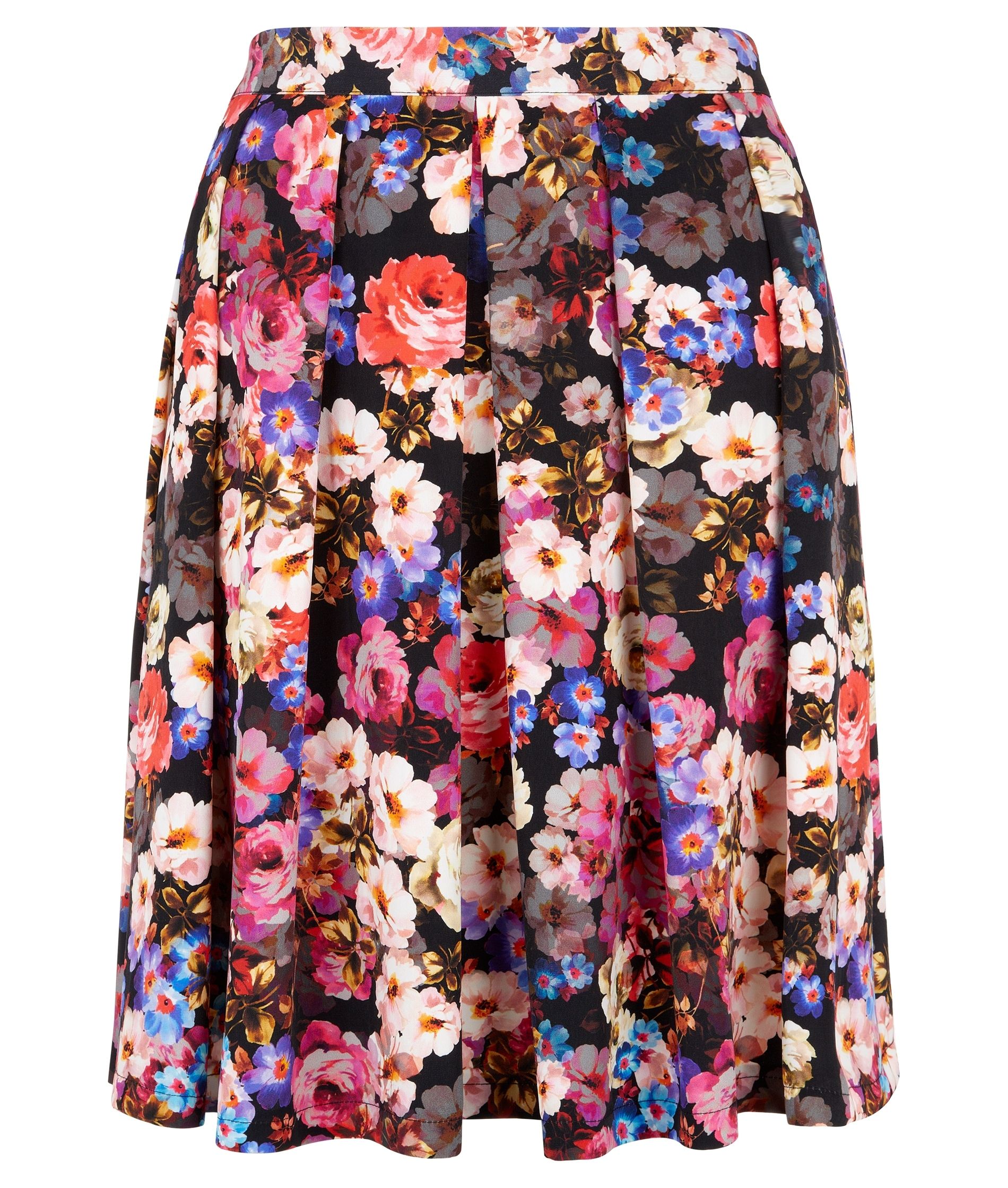 Dutch Master Floral Print Pleated Skirt | Oliver Bonas