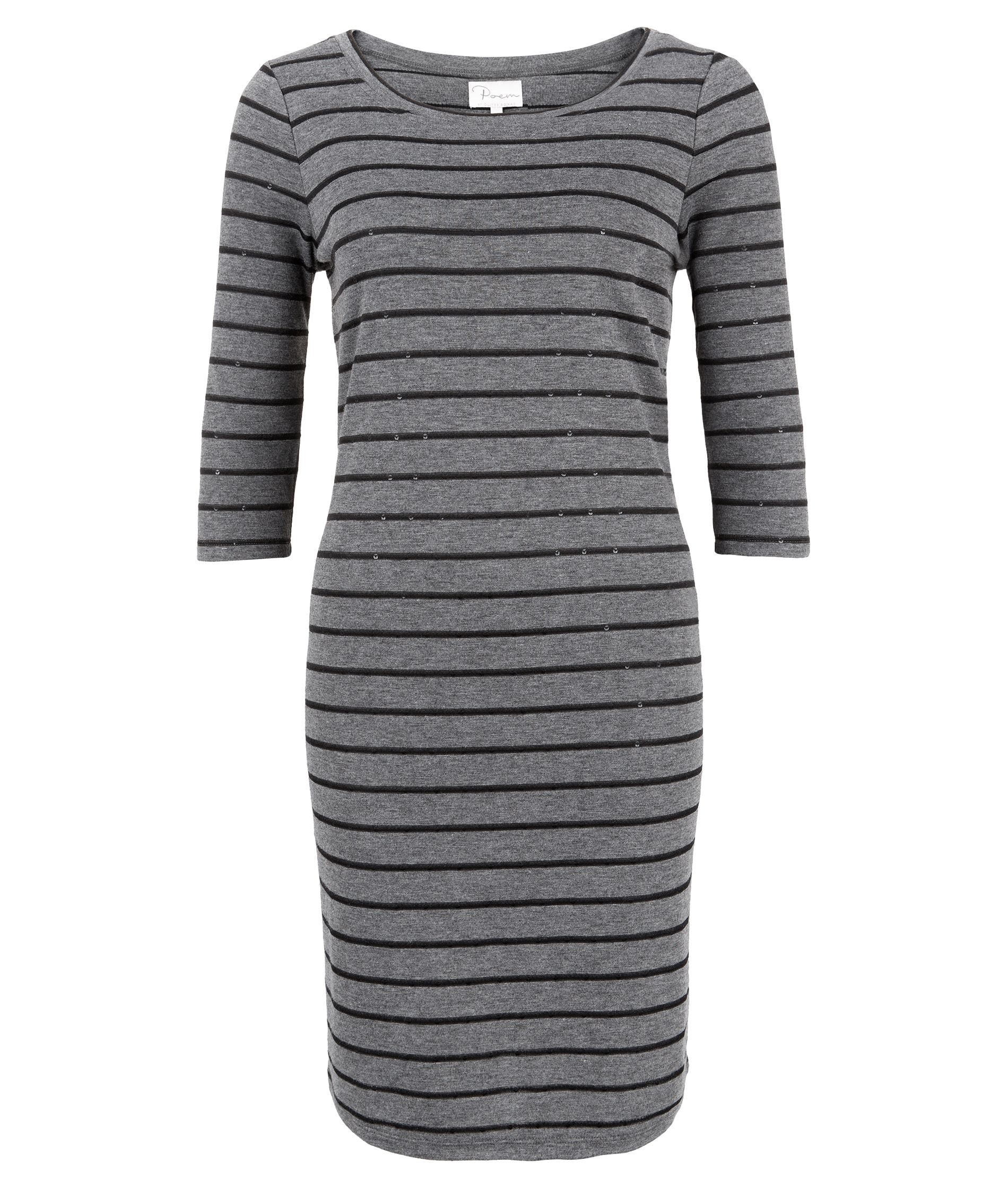 Striped Sequin Jersey Dress Oliver Bonas