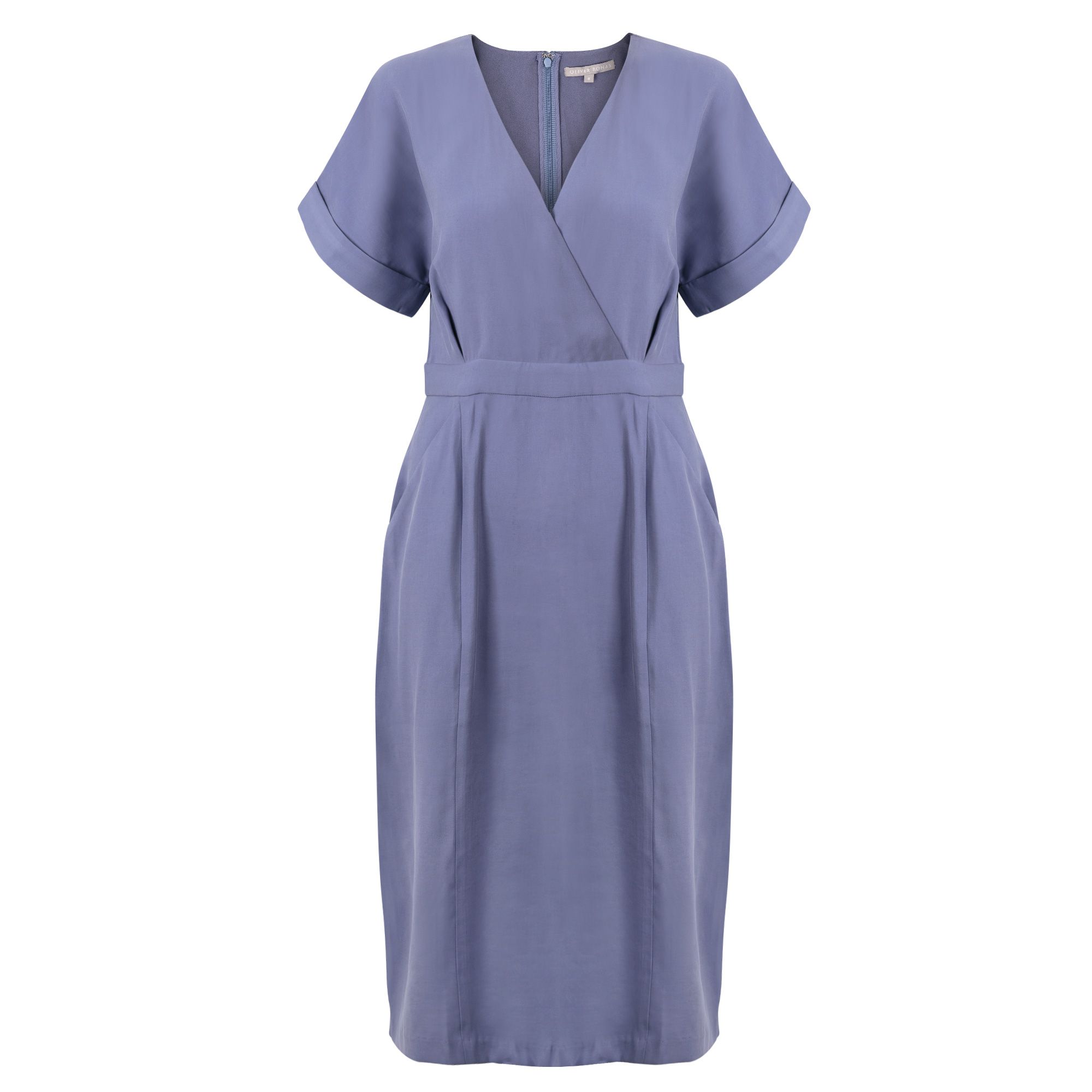 Blue Kimono Sleeve Dress | Oliver Bonas