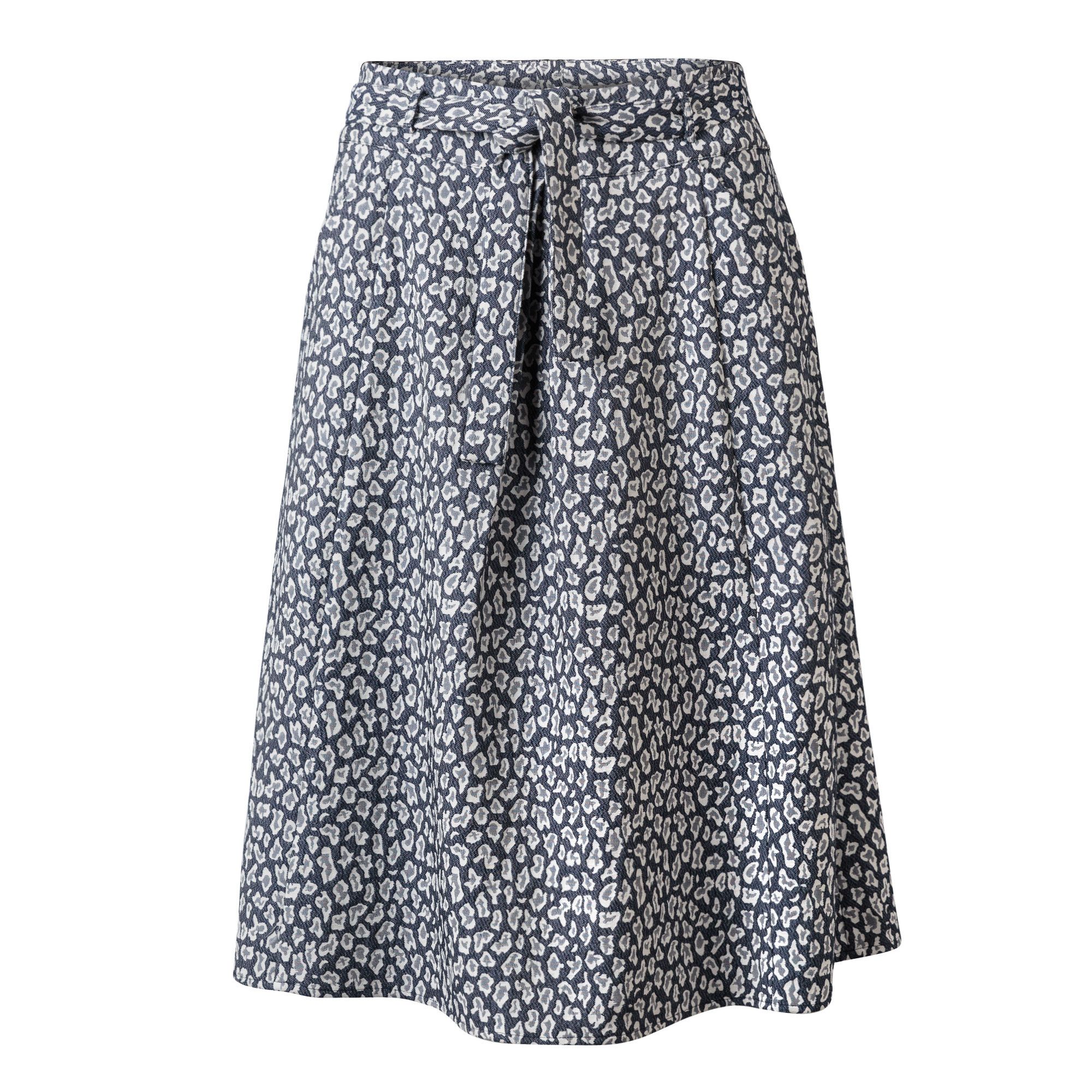 Anaya Animal Jacquard Midi Skirt | Oliver Bonas