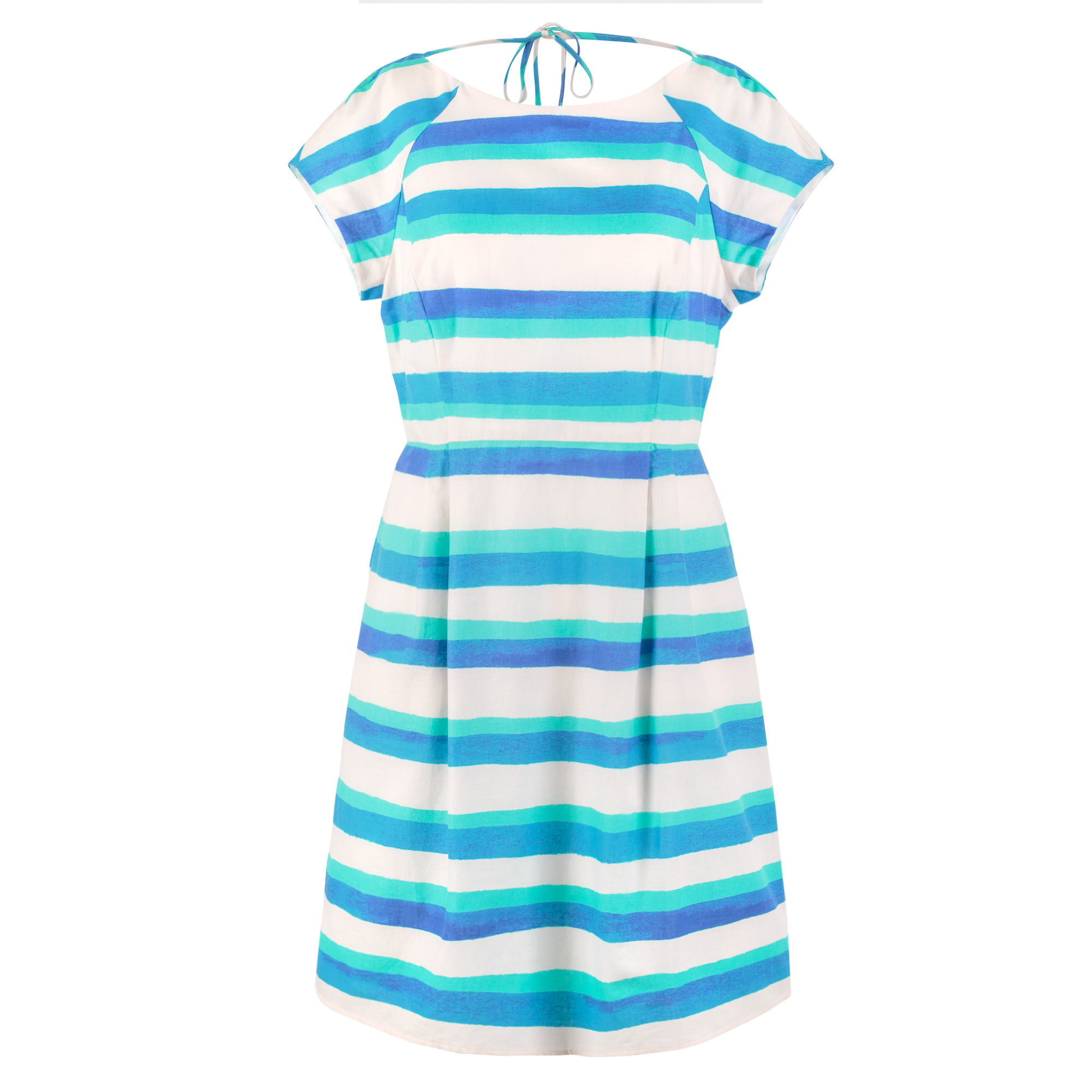 Waterfall Stripe Dress Oliver Bonas