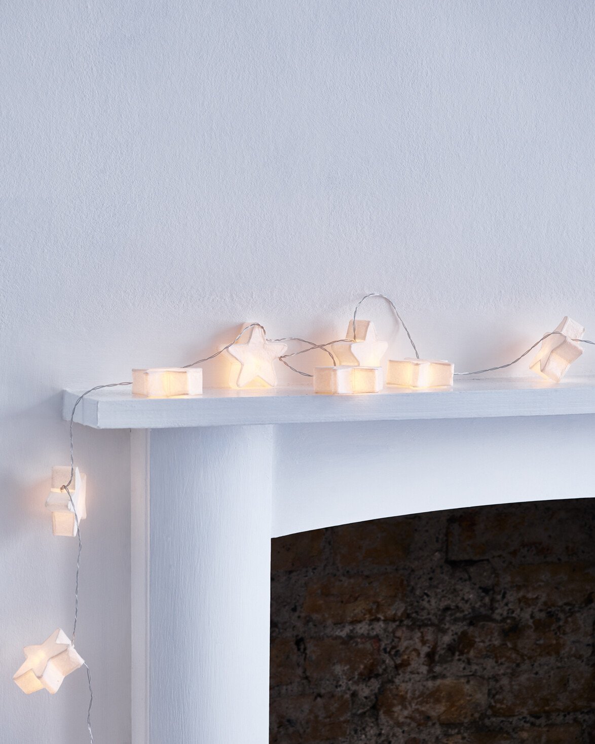 Leo Paper Star Christmas Fairy Lights Oliver Bonas