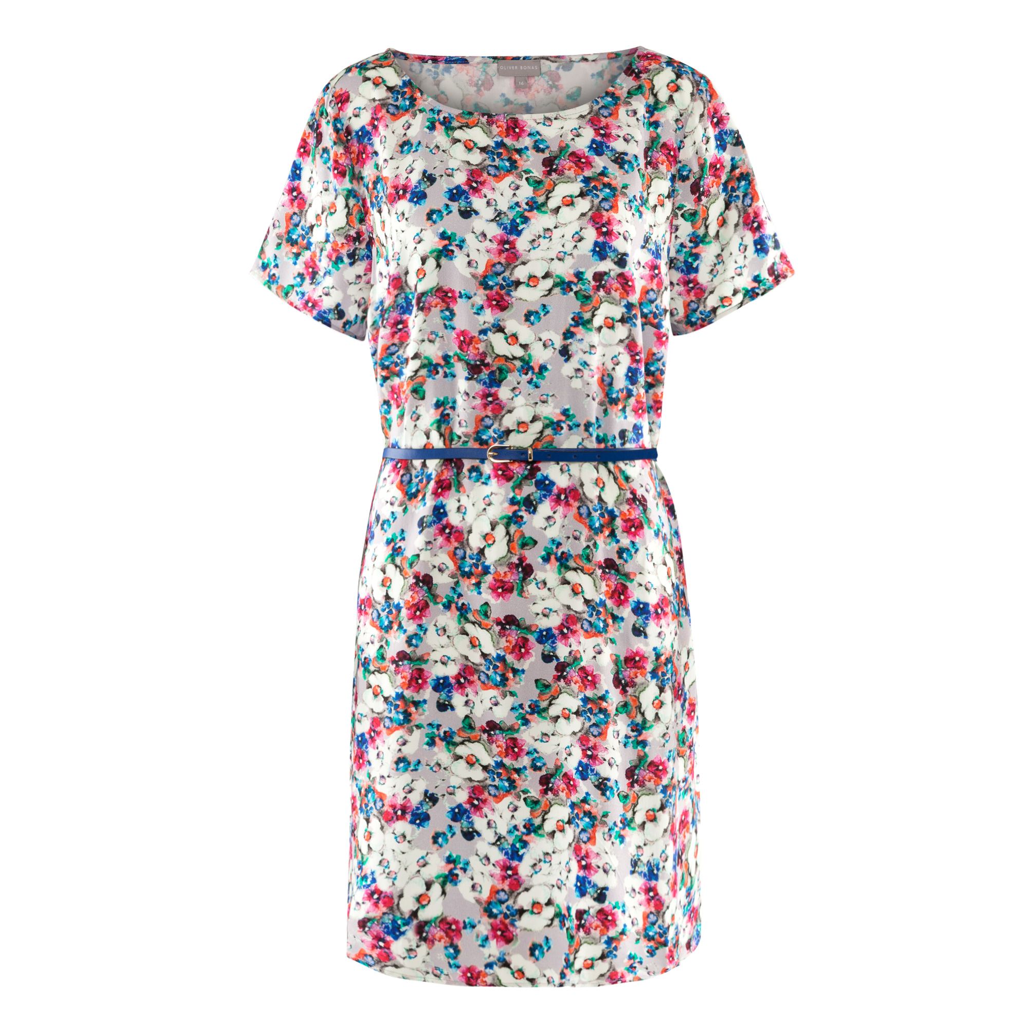 Confetti Flower Print Dress | Oliver Bonas