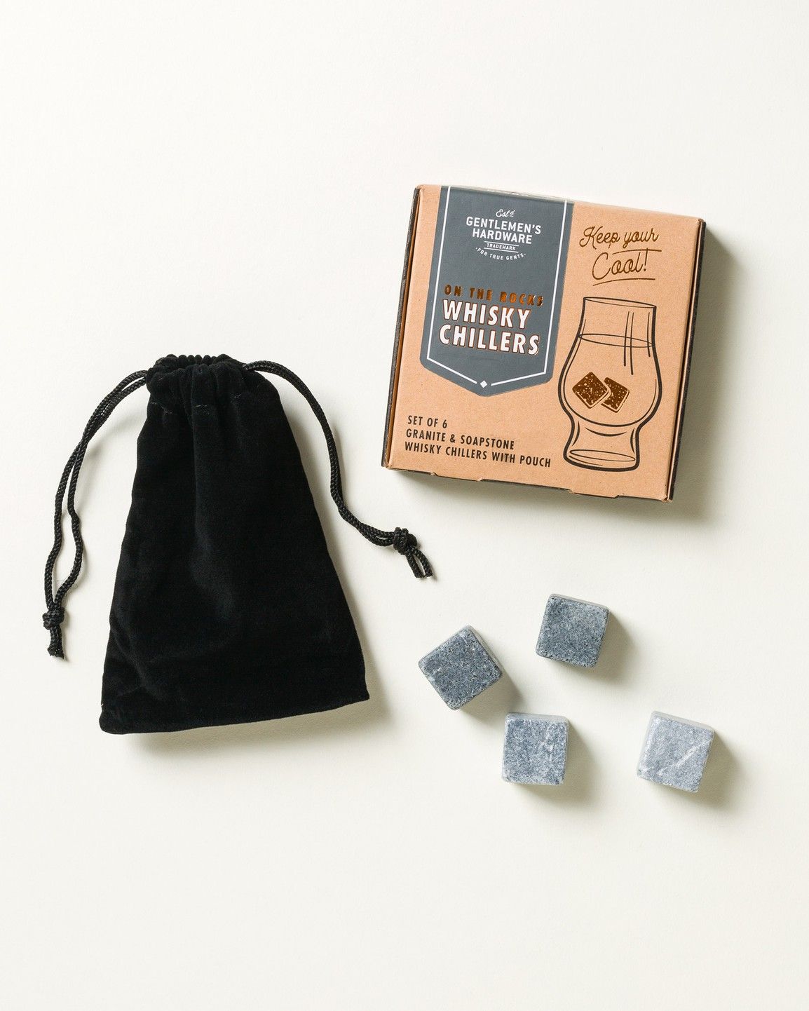 oliverbonas.com | Granite Whisky Chillers Pack of Six