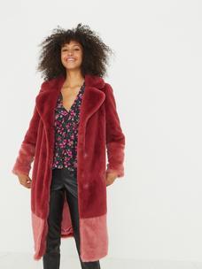 oliver bonas fur jacket