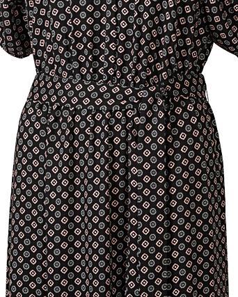 oliver bonas leopard print midi dress