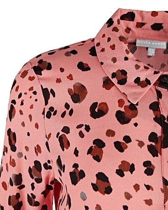 cheetah dress shirt