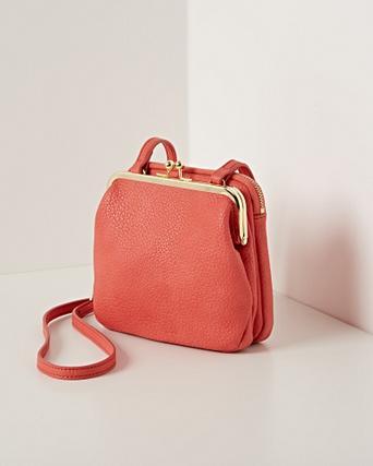 coral crossbody bag