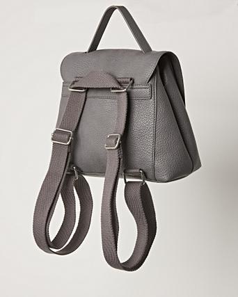 multiway leather backpack