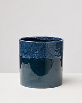 pics Dark Blue Ceramic Plant Pot navy semilla ceramic plant pot small