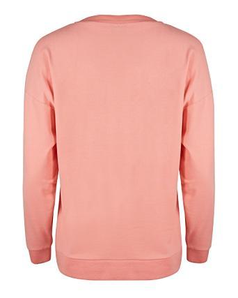 dusky pink sweatshirt