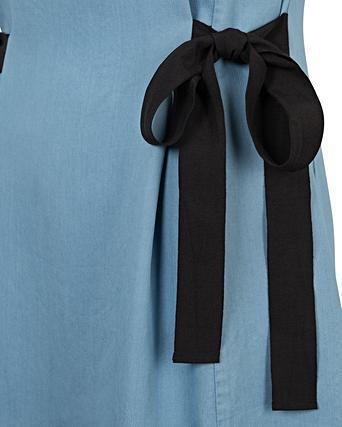 oliver bonas denim dress