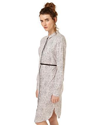 oliver bonas leopard dress