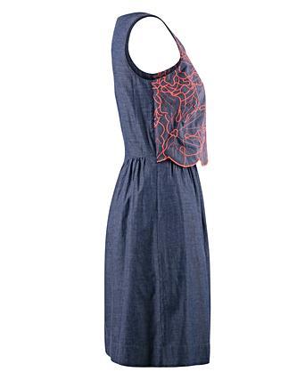 oliver bonas denim dress