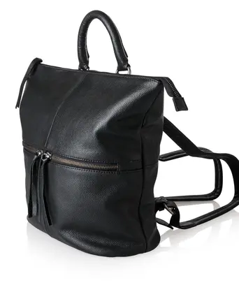 oliver bonas leather backpack