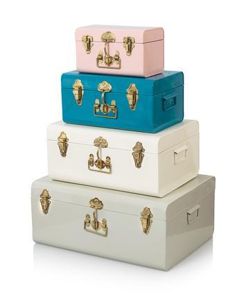 small metal suitcase