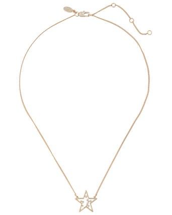 Oliver Bonas Women Sirius Cut Out Star Pendant Necklace 