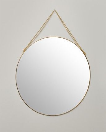 Round Gold Hanging Wall Mirror Extra, Large Gold Framed Mirror Nz