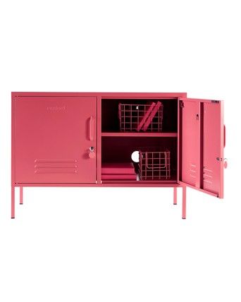 Lowdown Storage Locker Oliver Bonas, Hot Pink Locker Chandelier Australia