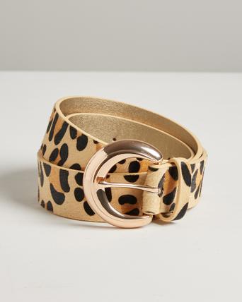 leopard print belt uk