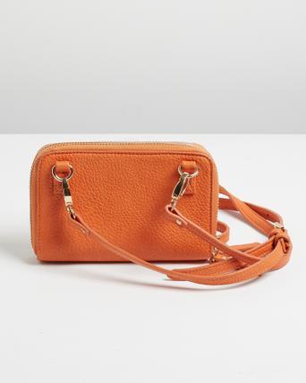 oliver bonas orange bag