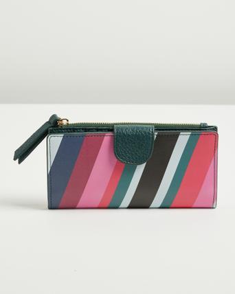 stripe purse