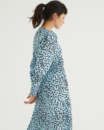 zara floral dress midi