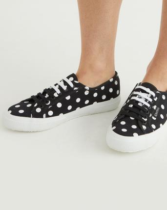 polka dot superga