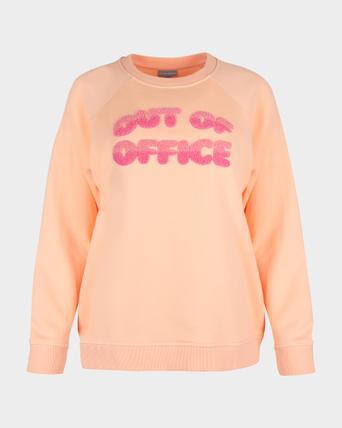 Office Peach Pink Sweatshirt | Oliver Bonas