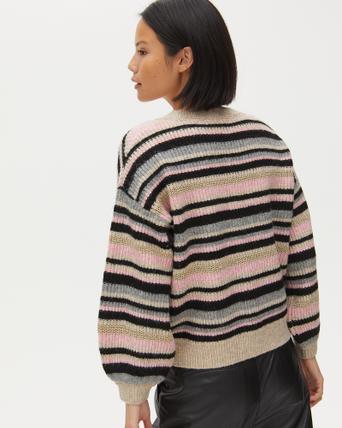 sparkle stripe jumper