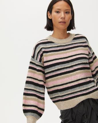 sparkle stripe jumper