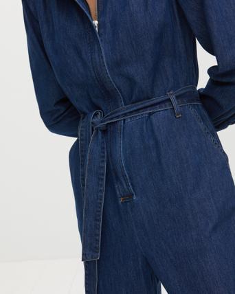 Oliver bonas denim jumpsuit Clearance