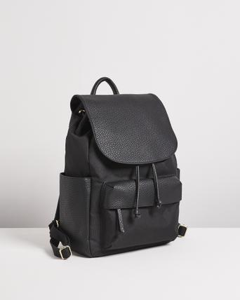 oliver bonas leather backpack