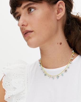 Rudi Beaded Yellow Chain \u0026 Stone 