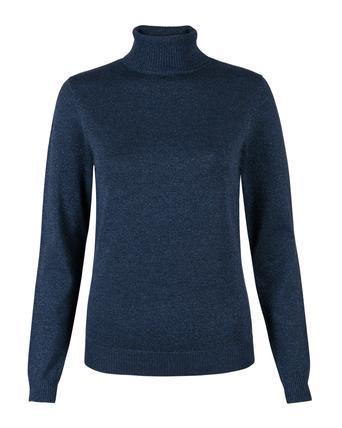 Blake Sparkle Polo Neck Jumper | Oliver 