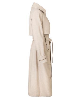 fit and flare trench