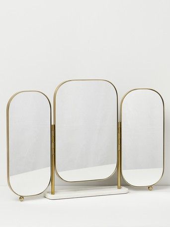 Dressing Table Mirrors Oliver Bonas, 3 Way Mirrors Dressing Table