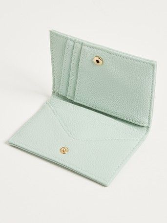 Bee Mine Mint Green Fold Over Card Holder | Oliver Bonas