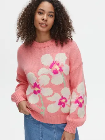 pink jumpers ladies