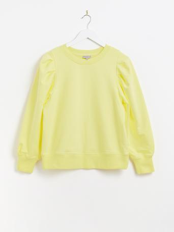 yellow vintage nike sweatshirt